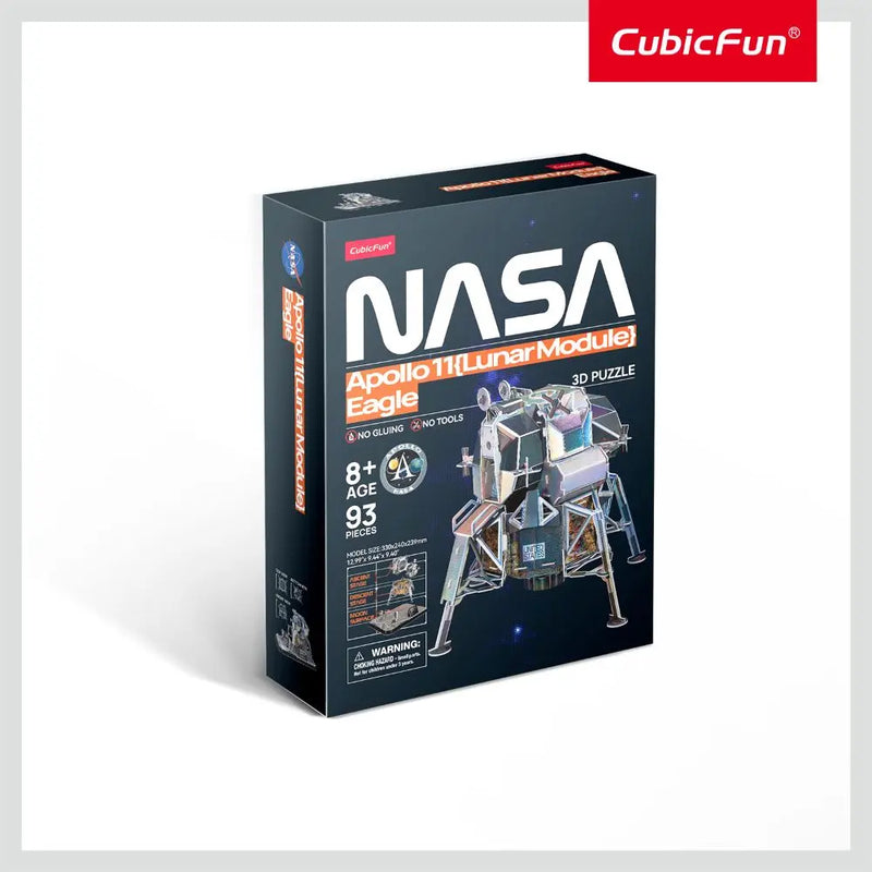 3D Puzzle Nasa Apollo 11 Eagle 93Pcs