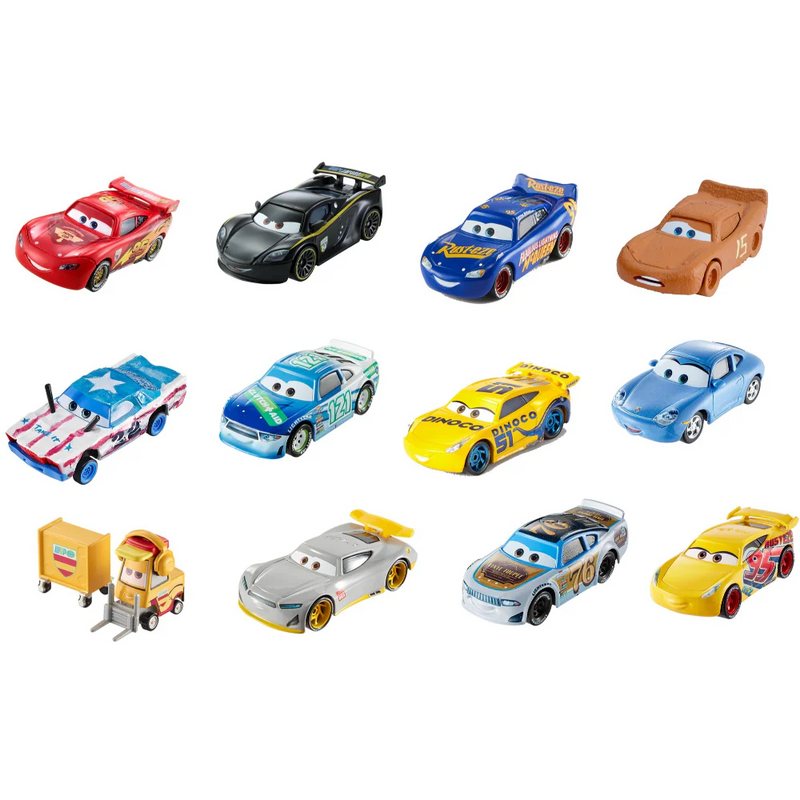 Cars 3 1:55 Die-Cast Vehicle Single Character Assortment 1-piece
