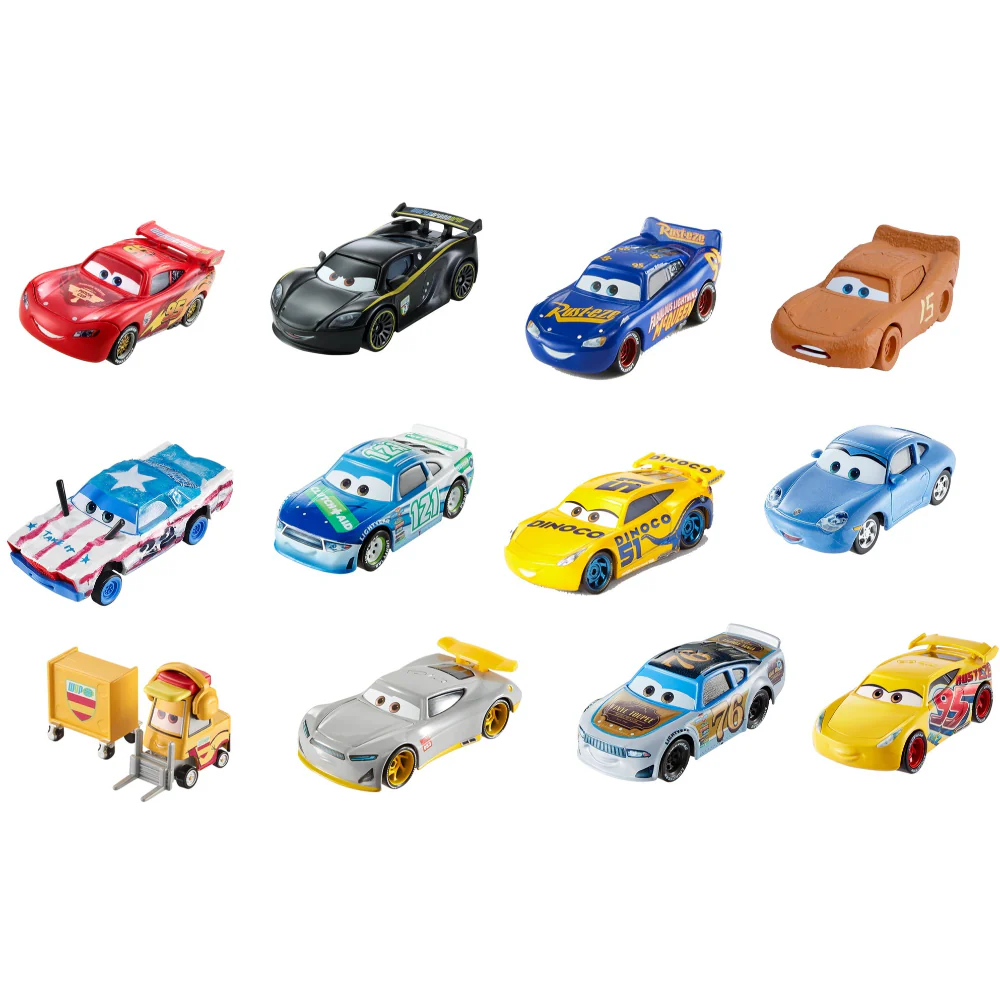 Cars 3 1:55 Die-Cast Vehicle Single Character Assortment 1-piece