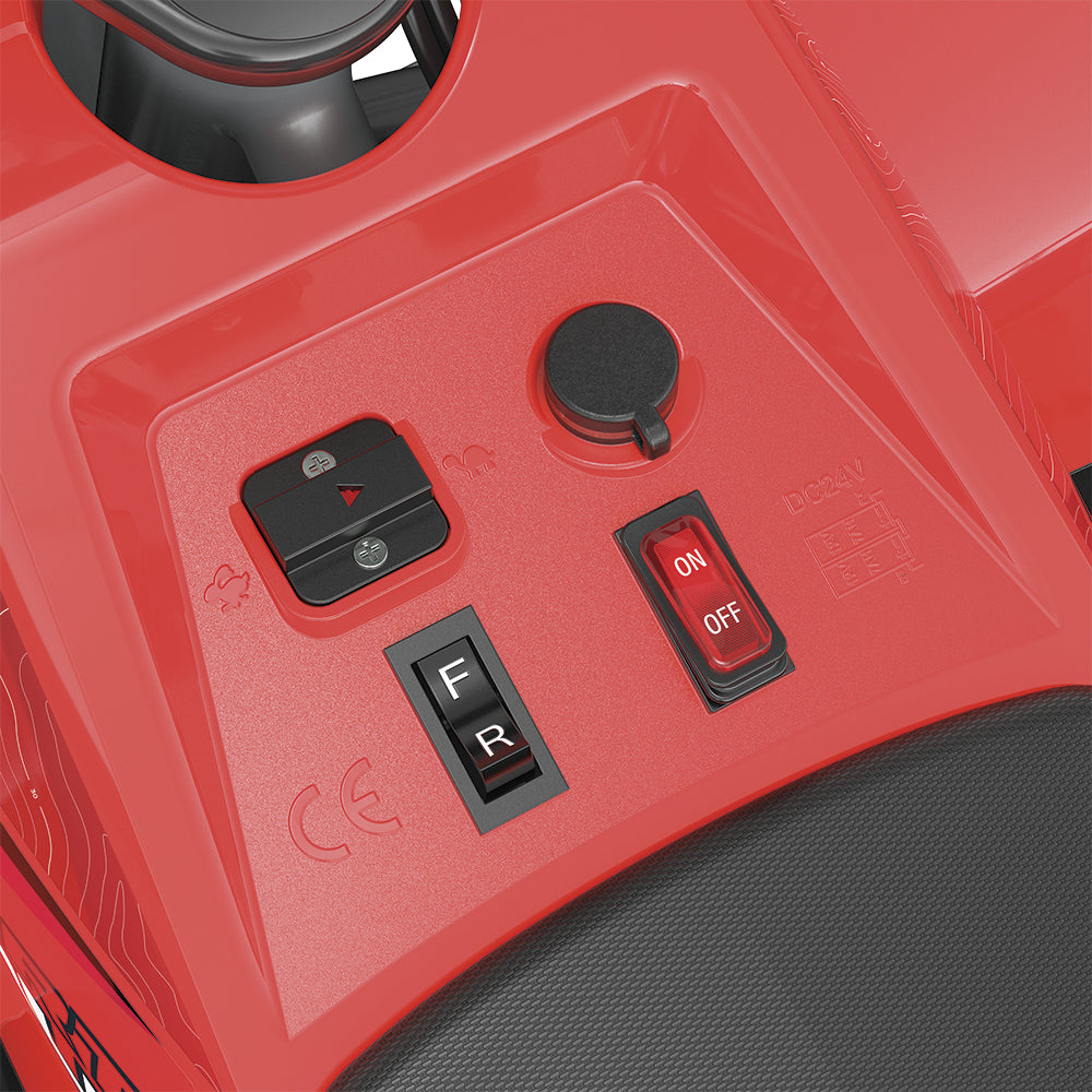 Razor Dirt Quad Red Electric 4-Wheeler 13Km/Hr