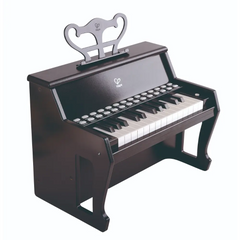 Hape Learn with Lights Piano Black Interactive Music Playset for Kids