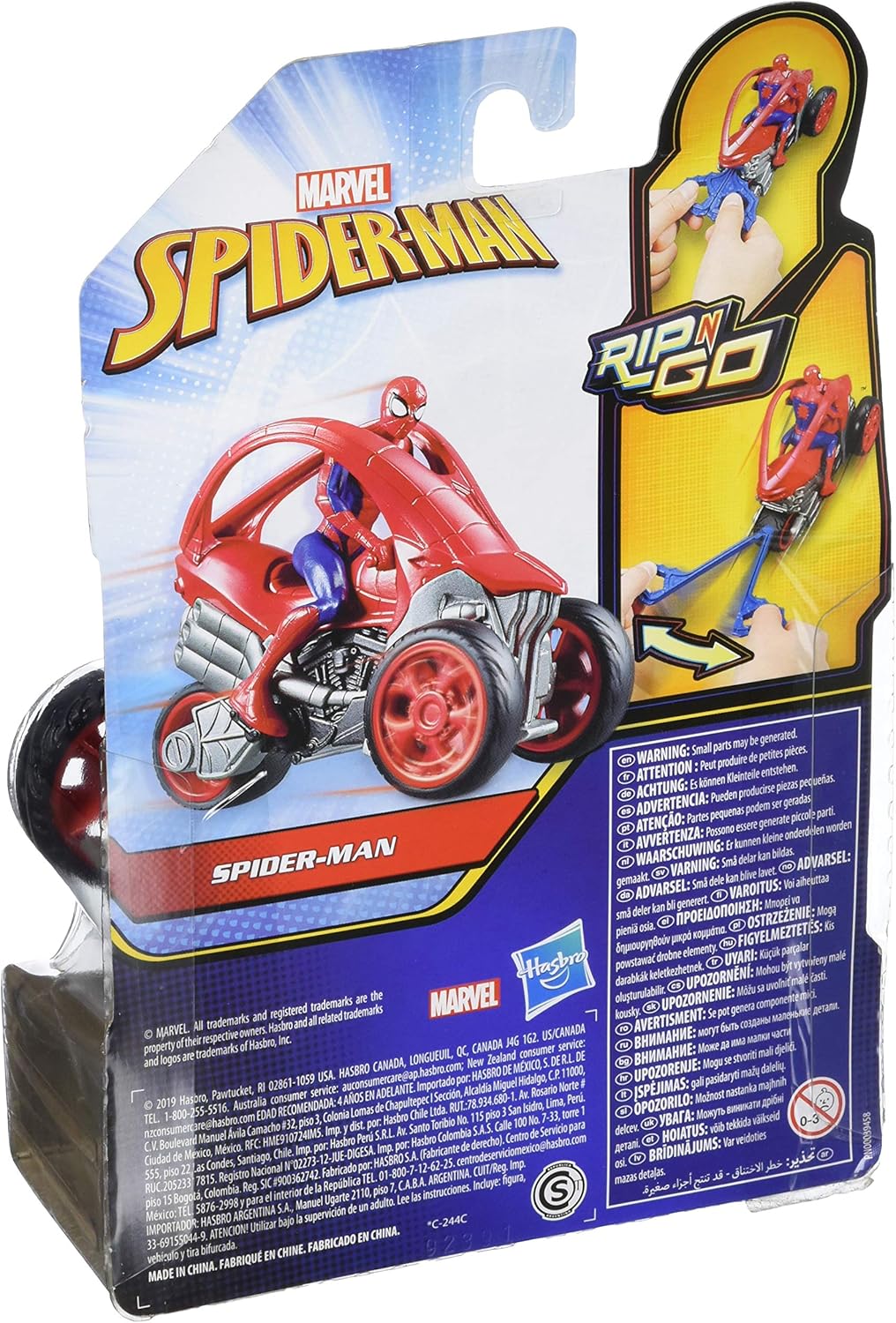 Marvel Spiderman RIP N Go Spiderman