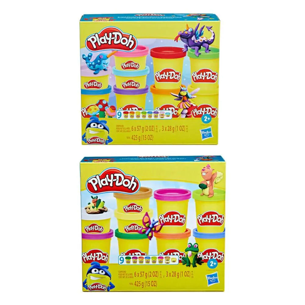 Playdoh Colorful Comp. 9Pack 2Asst