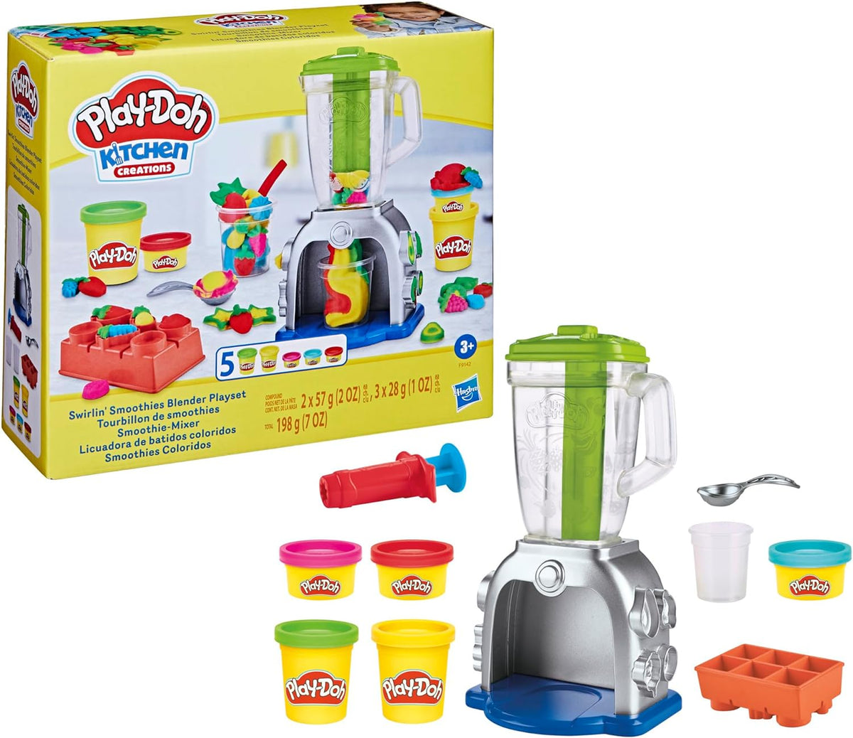 Play-Doh Swirlin’ Smoothies Toy Blender Playset for Kids