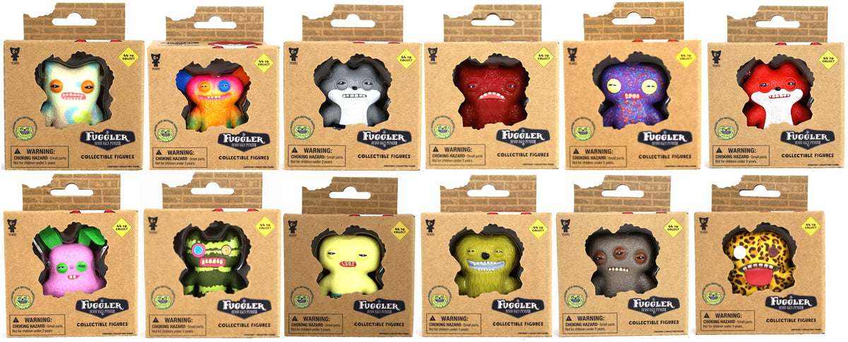 Fuggler Figure Collectibles لعبة قطيفة تشكيلة قطعة واحدة