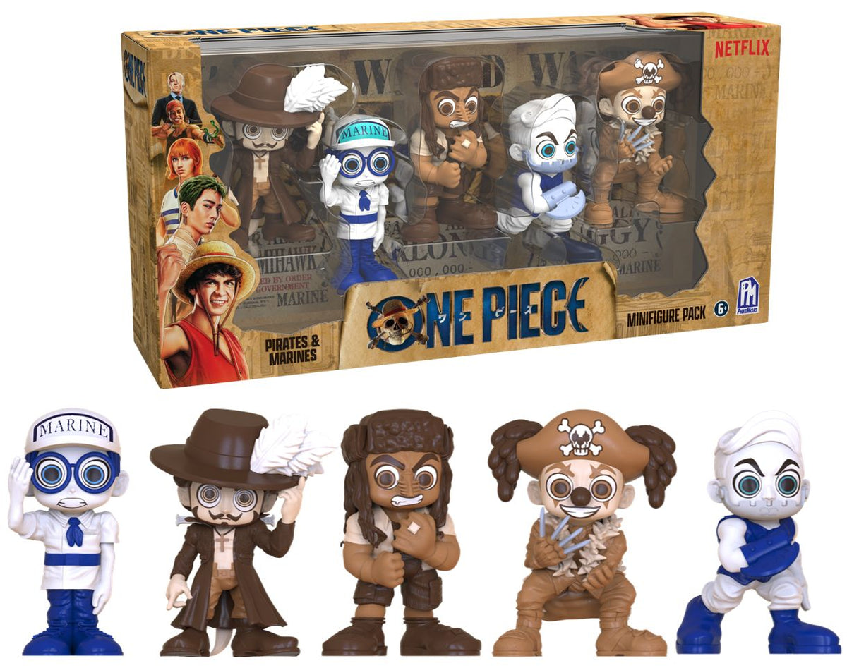 One Piece Collectibles Pirates & Marines 5 Pack