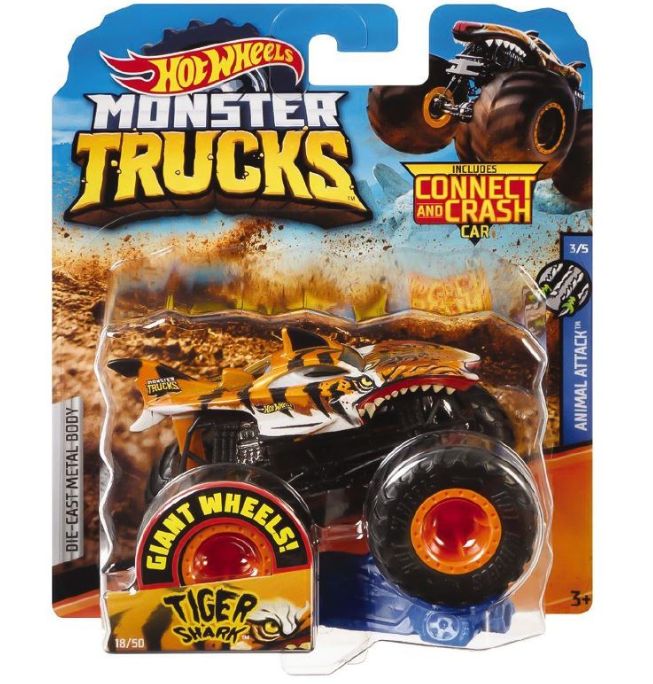 Hot Wheels Die-Cast Monster Trucks 1:64 Assortment