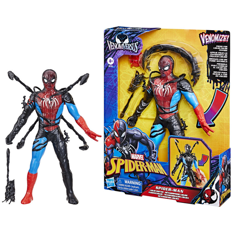 Marvel Spiderman Liquid Shifter Action Figure