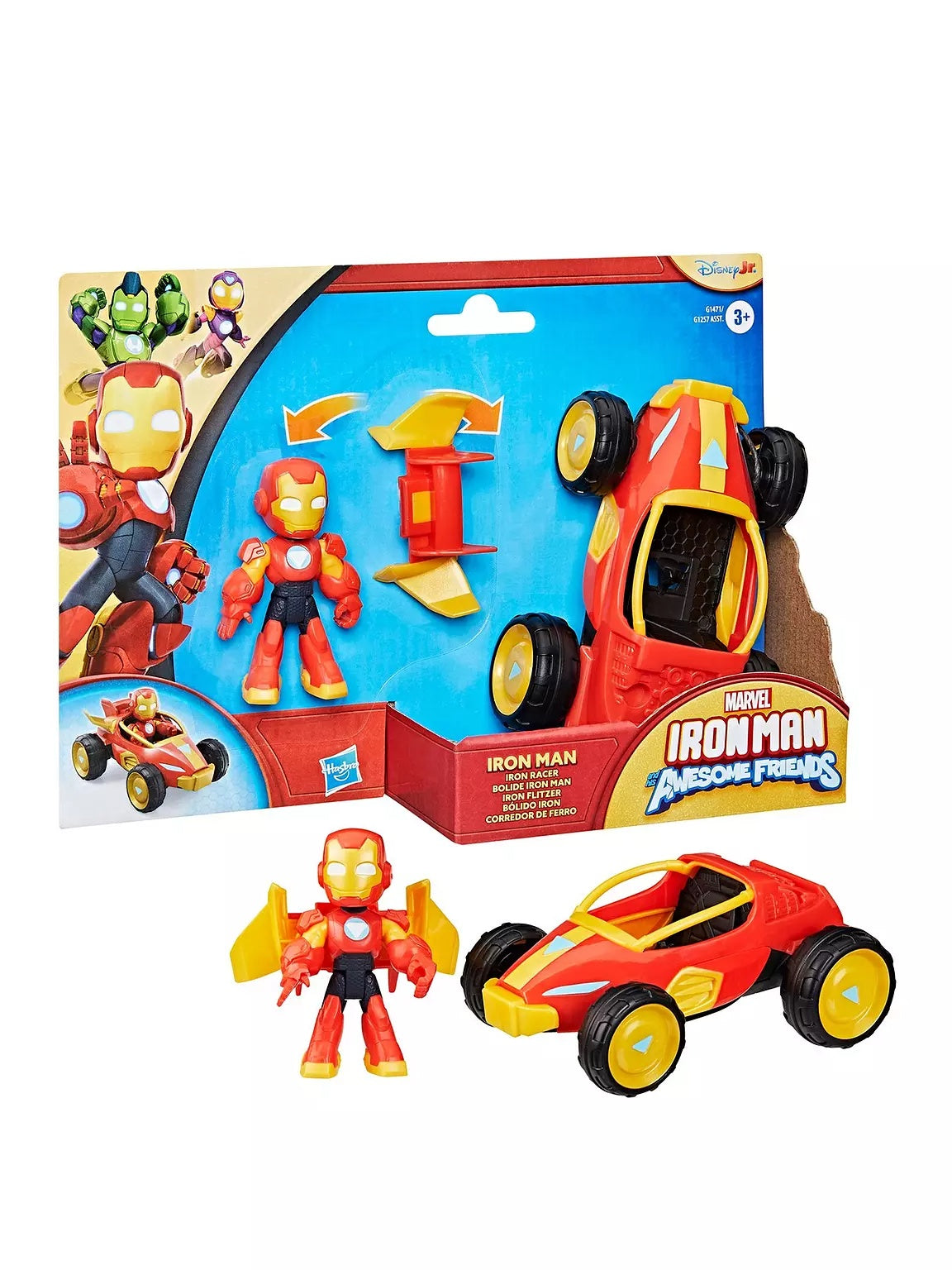 Marvel Iron Man and his Awesome Friends Iron Man Racer