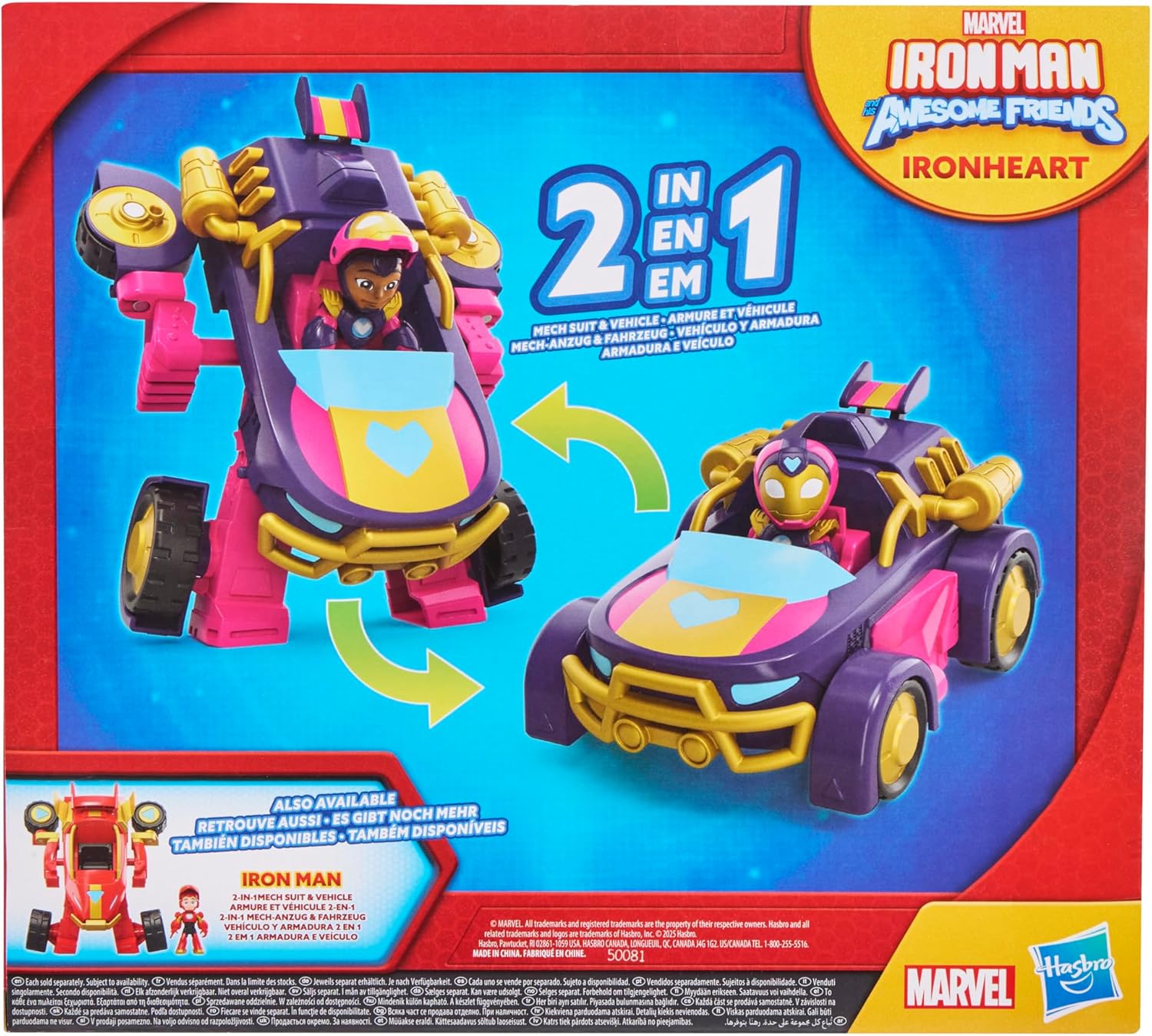 Marvel Iron Man And His Awesome Friends Iron Heart