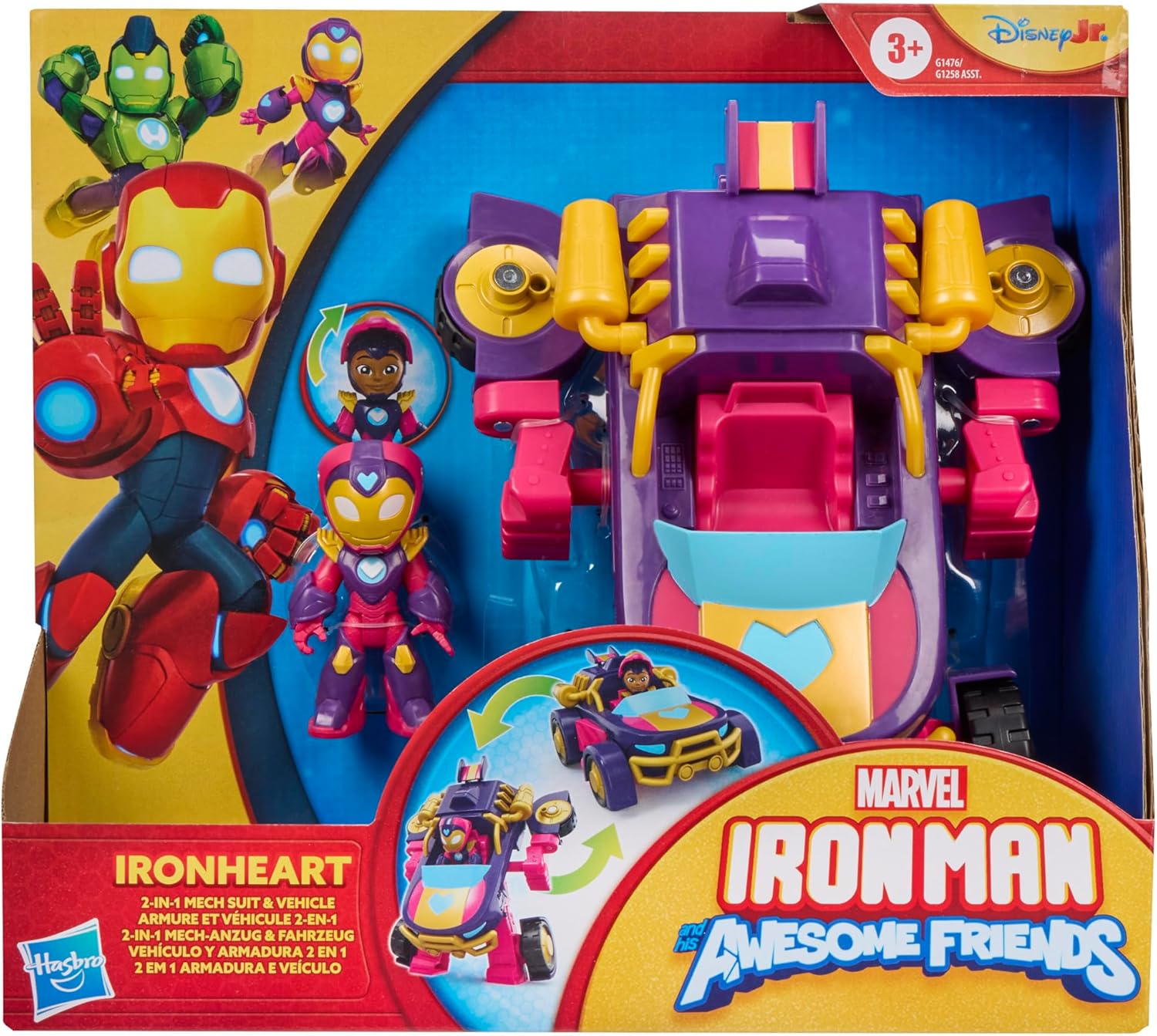 Marvel Iron Man And His Awesome Friends Iron Heart