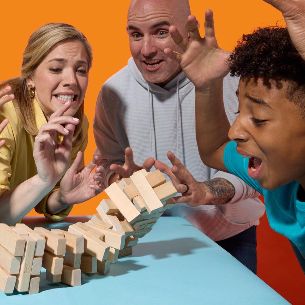 Hasbro Jenga Classic Wooden Block Stacking لعبة