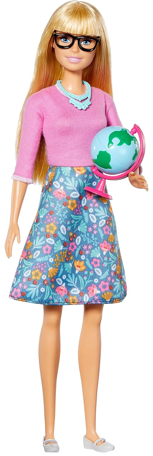 Barbie دمية أزياء مع Teacher-Inspired Look Toys for Kids