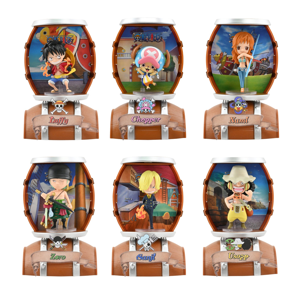 One Piece Barrel Capsule Series 1 Assortment Figure - Sold per piece