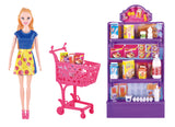 Power Joy Leila Grocery Shop Fashion Doll Set  Assortment - 30 cm