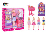 Power Joy Leila Grocery Shop Fashion Doll Set  Assortment - 30 cm