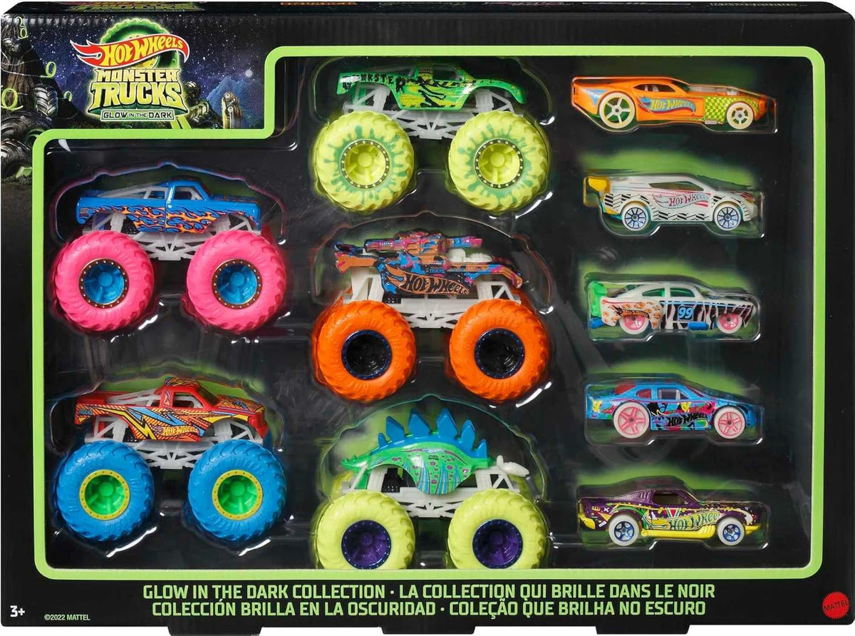 Hot Wheels Monster Trucks  Glow in the Dark