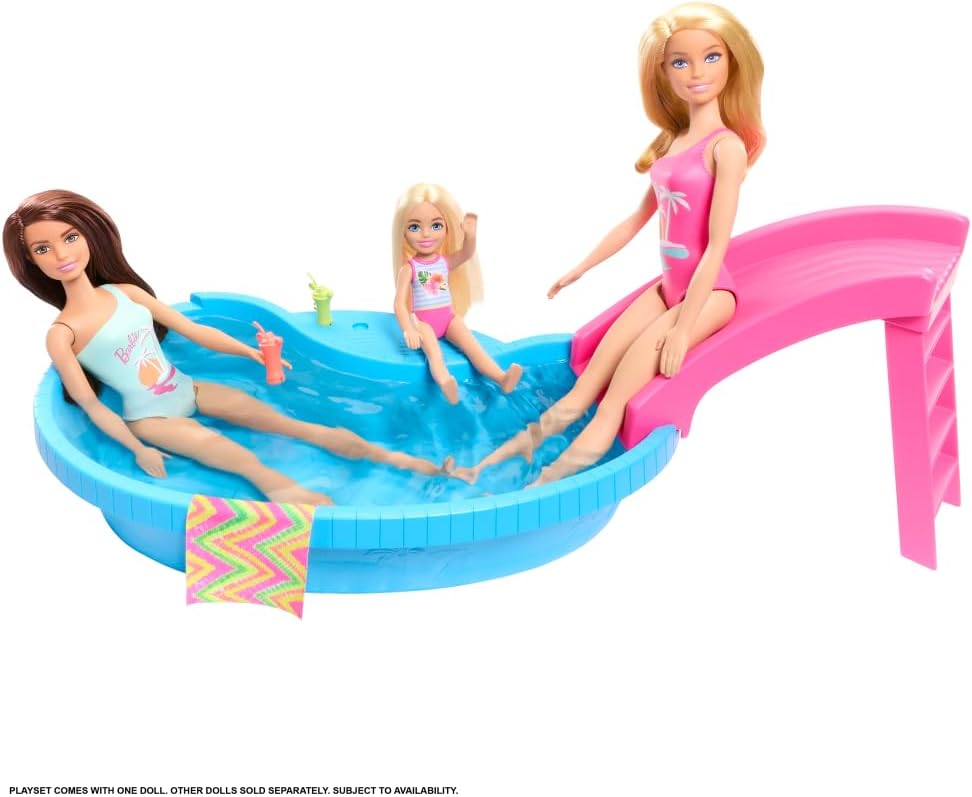 Barbie Doll & Pool Playset