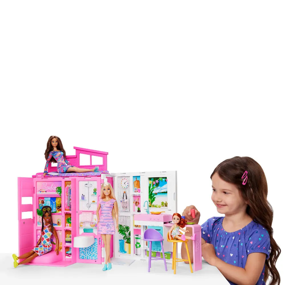 Barbie Getaway House With Doll