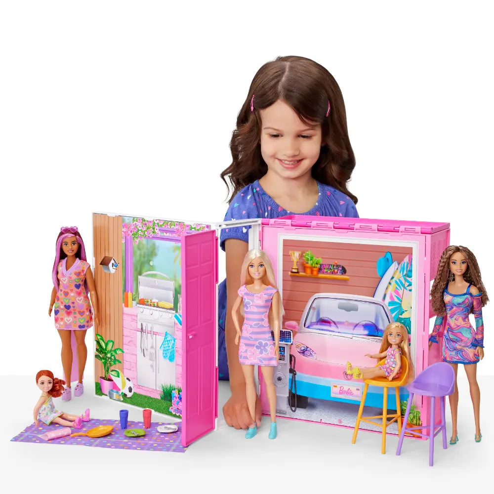 Barbie Getaway House With Doll