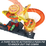 Hot Wheels City Snake & Pizza Shop Playset