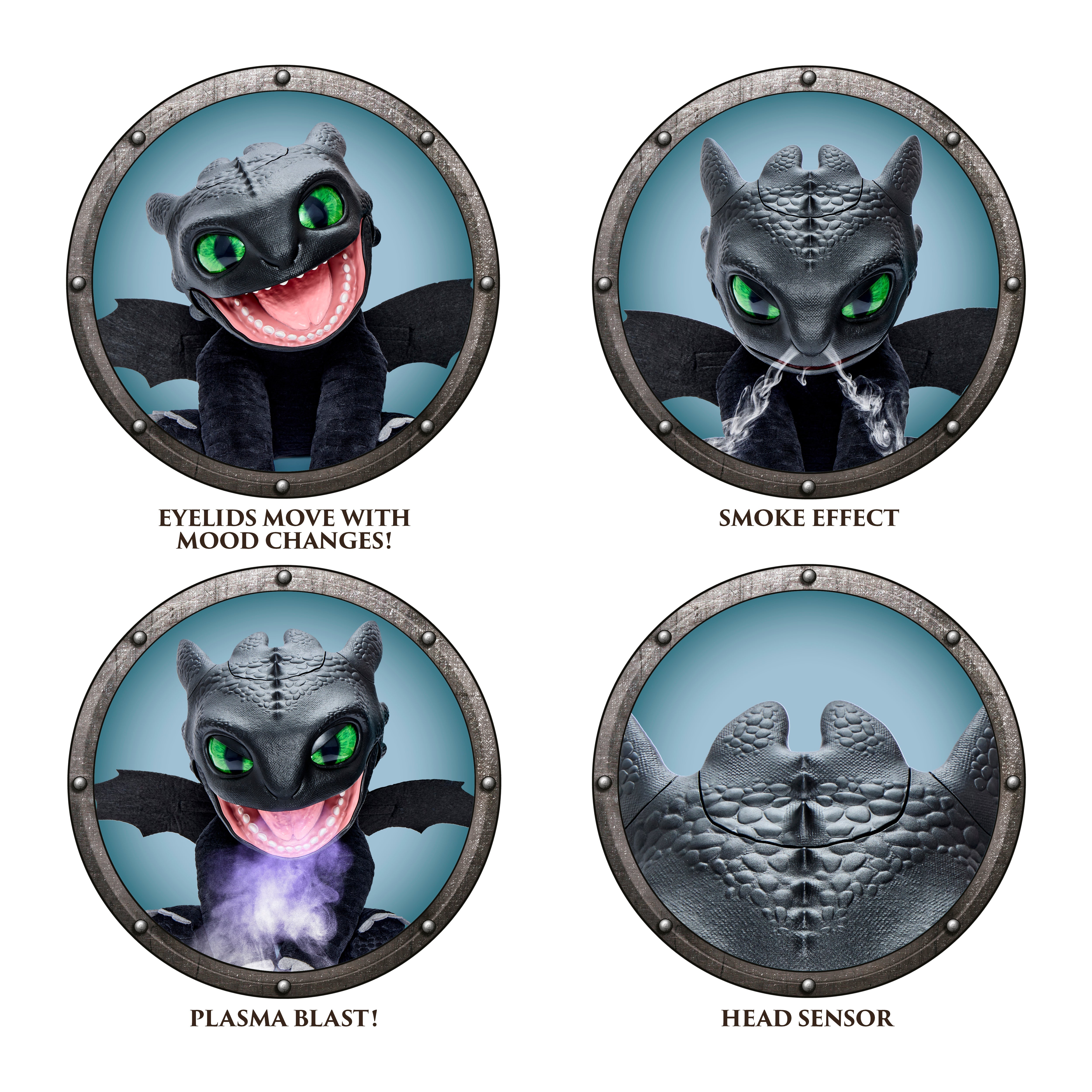 How to Train your Dragon Realfx Toothless Puppetronic Toys
