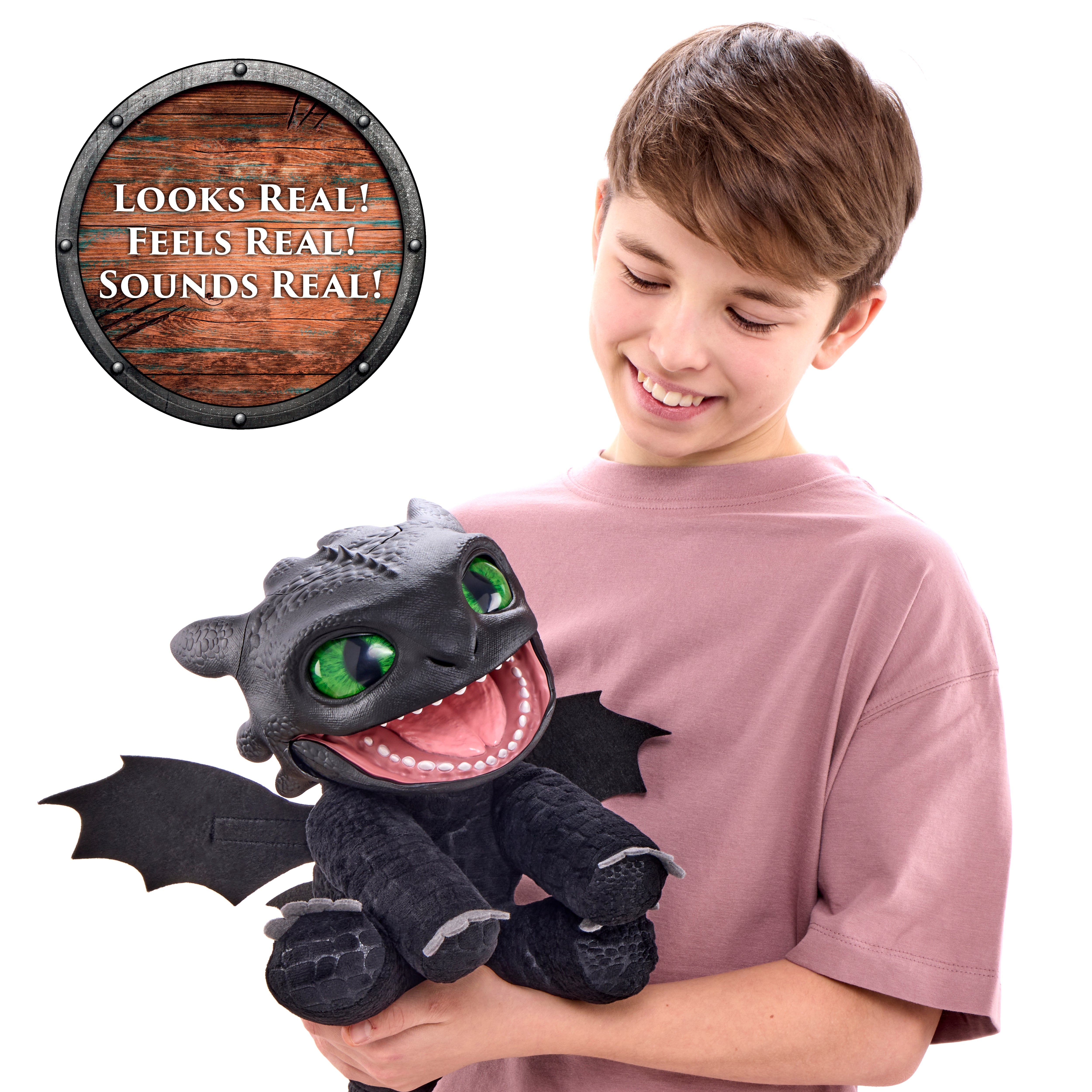 How to Train your Dragon Realfx Toothless Puppetronic Toys