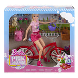 Barbie دمية and دراجة مجموعة لعب دمية أزياء مع Bicycle & Accessories for Kids