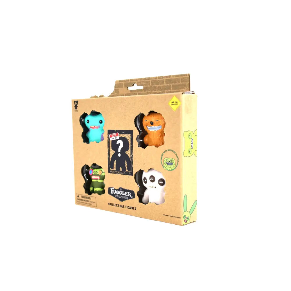 Fuggler Figure Collect Deluxe ٥ Pack تشكيلة قطعة واحدة