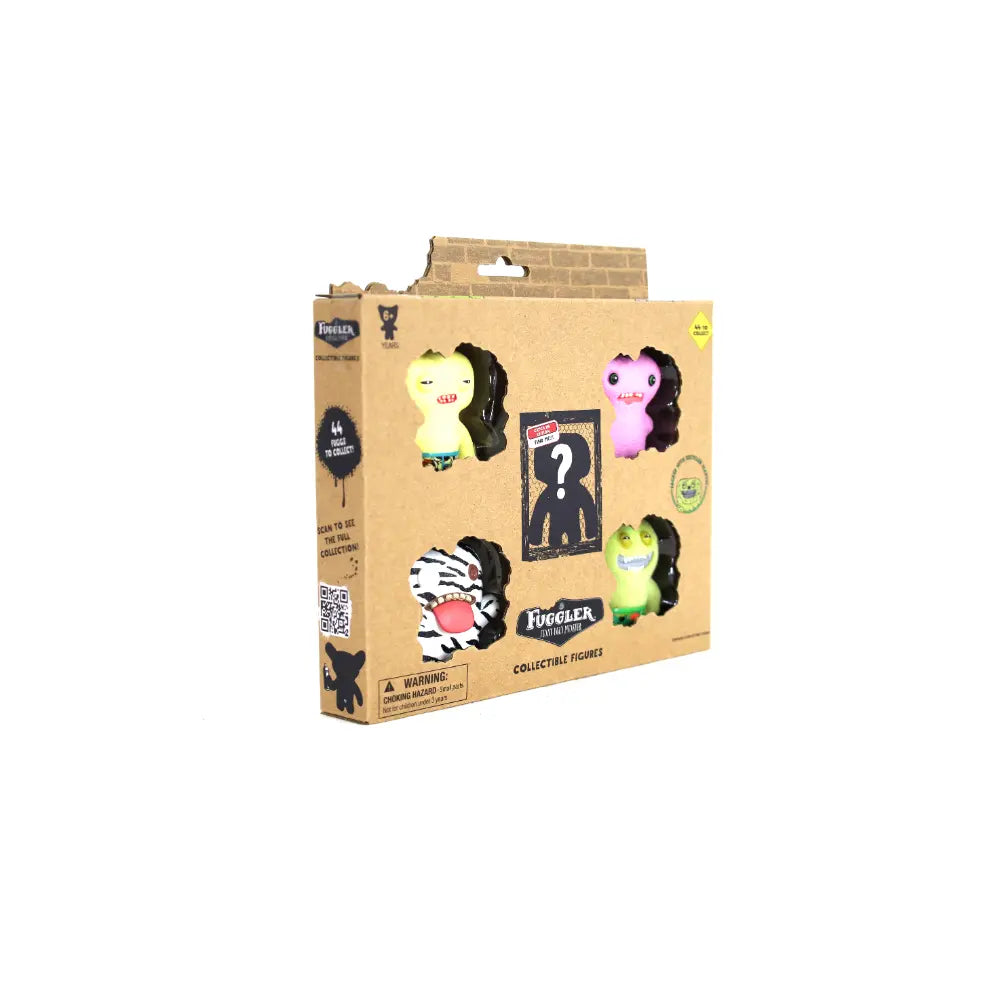 Fuggler Figure Collect Deluxe ٥ Pack تشكيلة قطعة واحدة