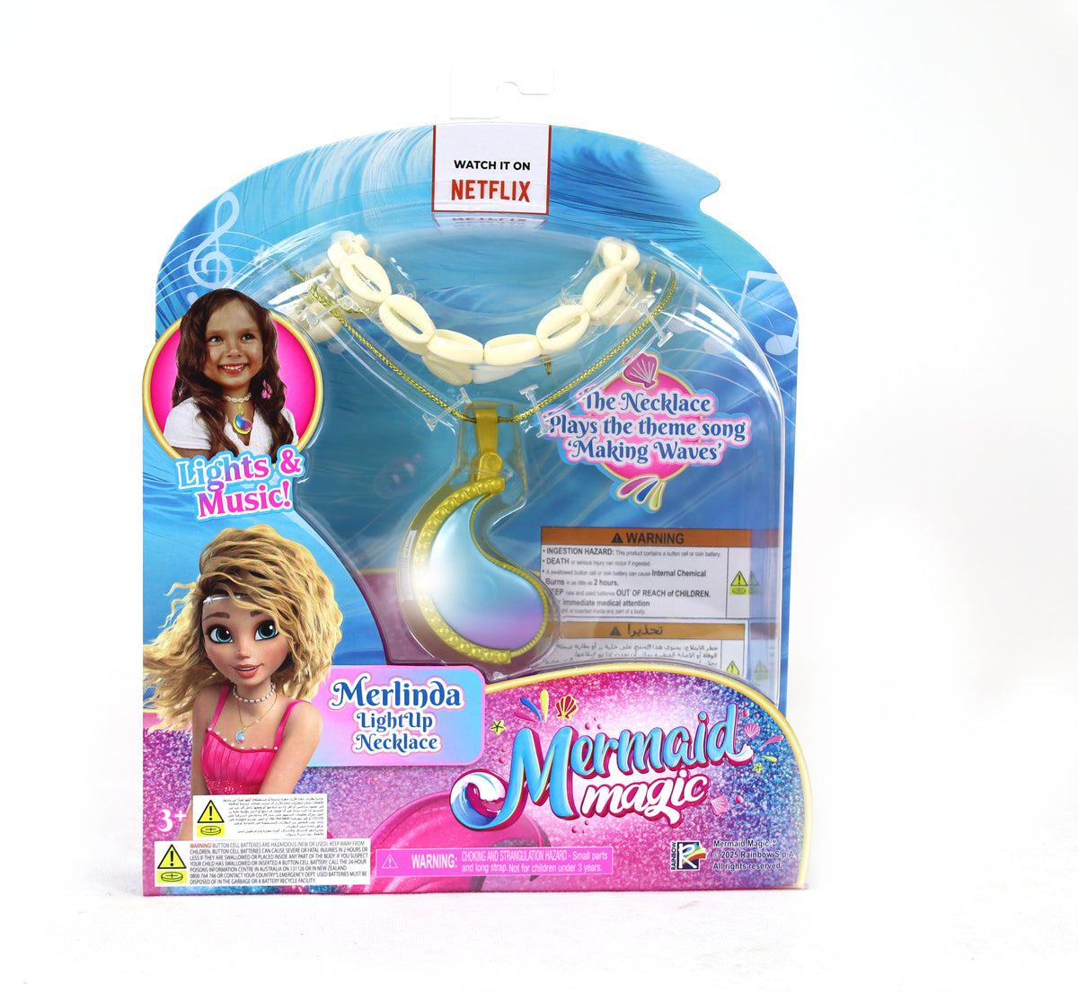 Mermaid Magic Necklace Merlinda Battery Operated