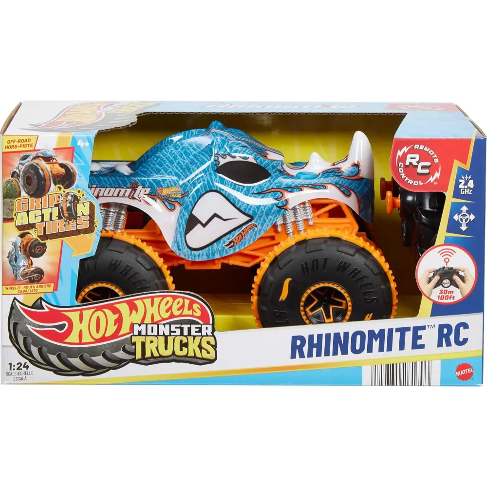 Hot Wheel RC Monster Trucks Rhinomite in 1:24 Scale