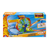 Hot Wheels سيارة Track Launch & Loop Stunt مجموعة لعب مع ١ Vehicle