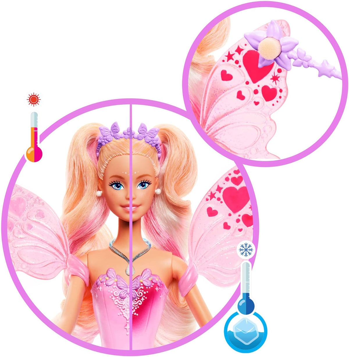Barbie Fairy Doll With Toy Wand & Accessories