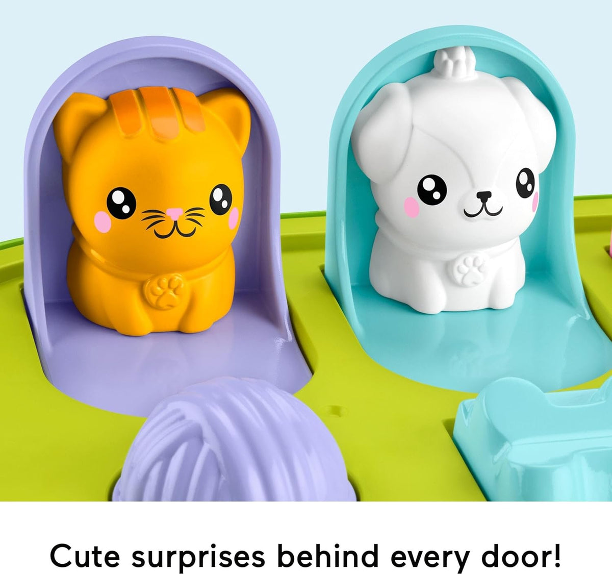 Fisher-Price Pets Fine Motor Pop-Up Activity & Interactive Baby Learning Toy