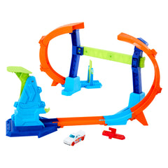 Hot Wheels Action Corkscrew Jump Champion Track Set for Kids