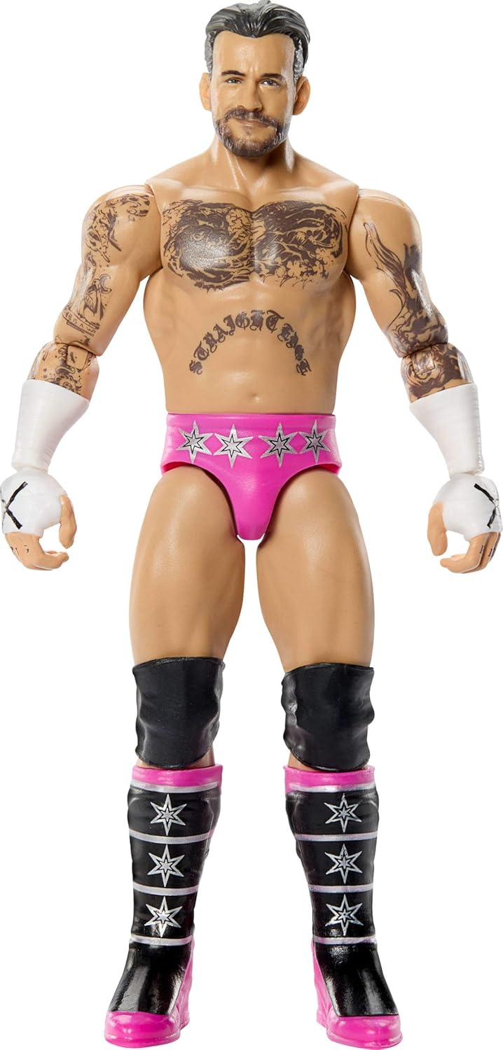 WWE Main Event CM Punk Series 164 6-Inch Action Figure for Kids Ages 5+