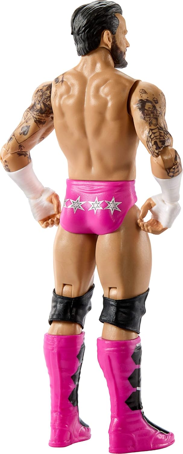 WWE Main Event CM Punk Series 164 6-Inch Action Figure for Kids Ages 5+