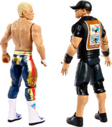 WWE John Cena vs Cody Rhodes ٦-بوصة Action Figure ٢-Pack