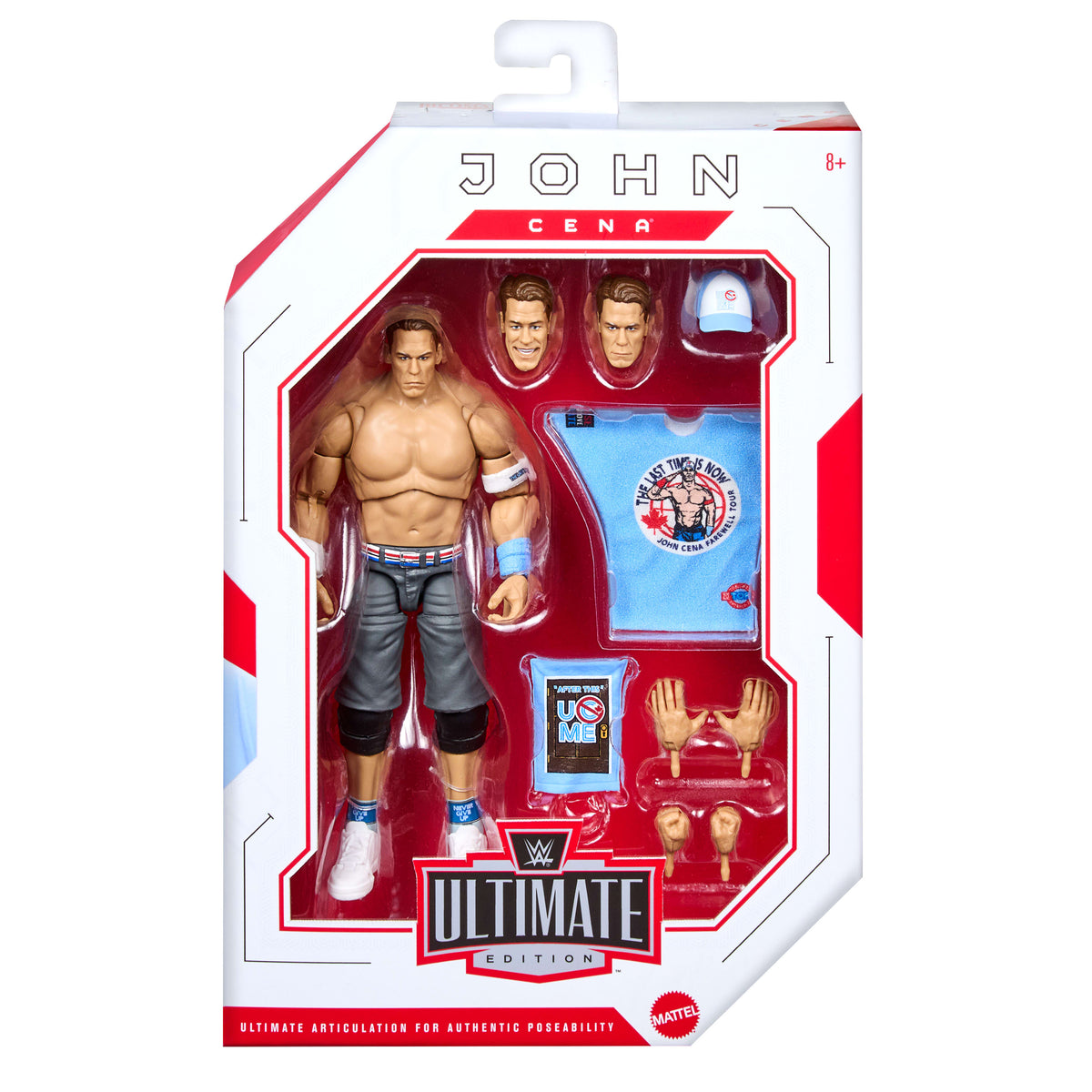 WWE Ultimate Edition John Cena 6 Inch Action Figure Set