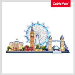 ألغاز ثلاثية الأبعاد من CubicFun، سلسلة المدن، لندن، 186 قطعة.