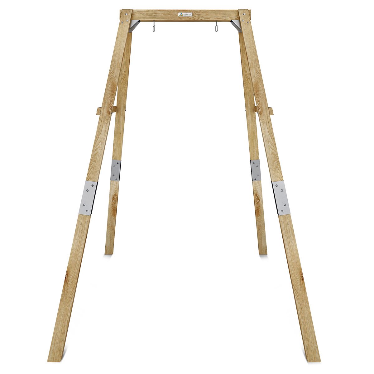 Dynamic Sports Growing Giraffe Adjustable Wooden Swing Set