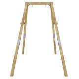Dynamic Sports Growing Giraffe Adjustable Wooden Swing Set