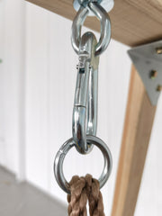 Dynamic Sports Growing Giraffe Adjustable Wooden Swing Set