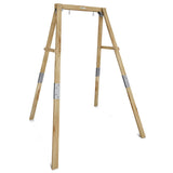 Dynamic Sports Growing Giraffe Adjustable Wooden Swing Set