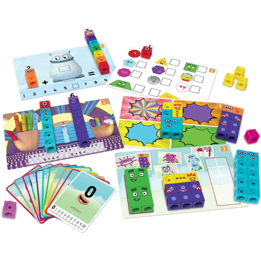 Numberblocks Mathlink Cubes 110 Activity
