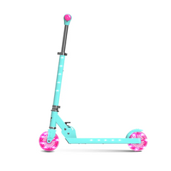 LiT Starship Bright Turquoise 2 Wheels Scooter Ride-On