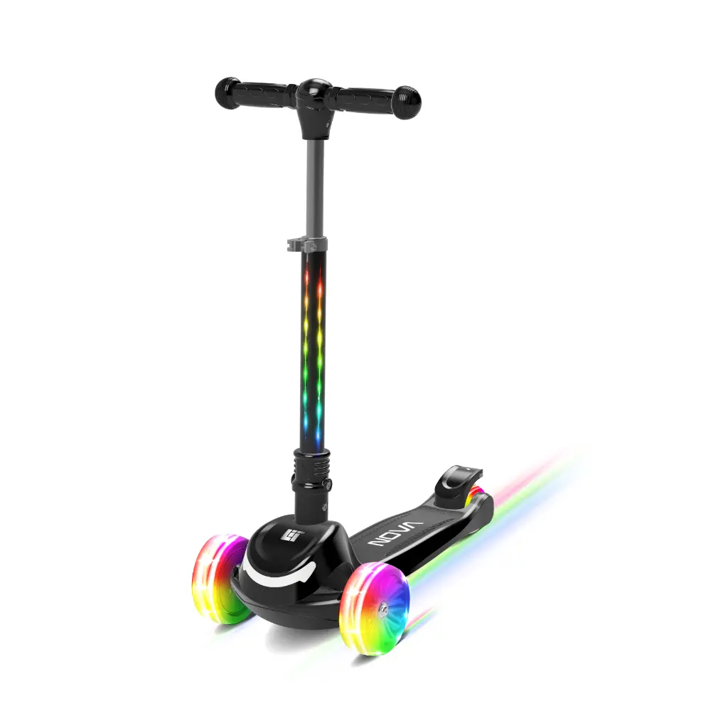 LiT Nova 3 Wheel Scooter Ride-On with Lava LED Wheels