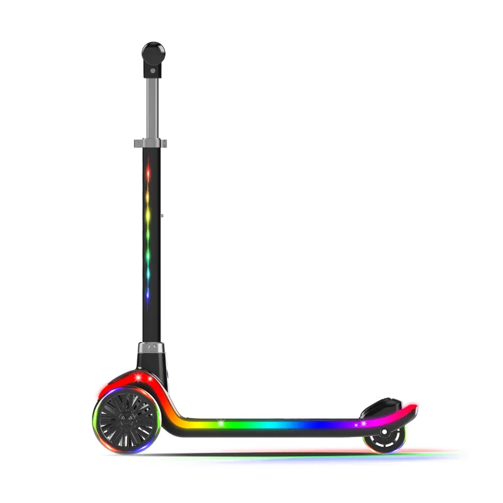 LiT Firefly 3 Wheels Ride-On Scooter with Lava LED Perimeter Deck