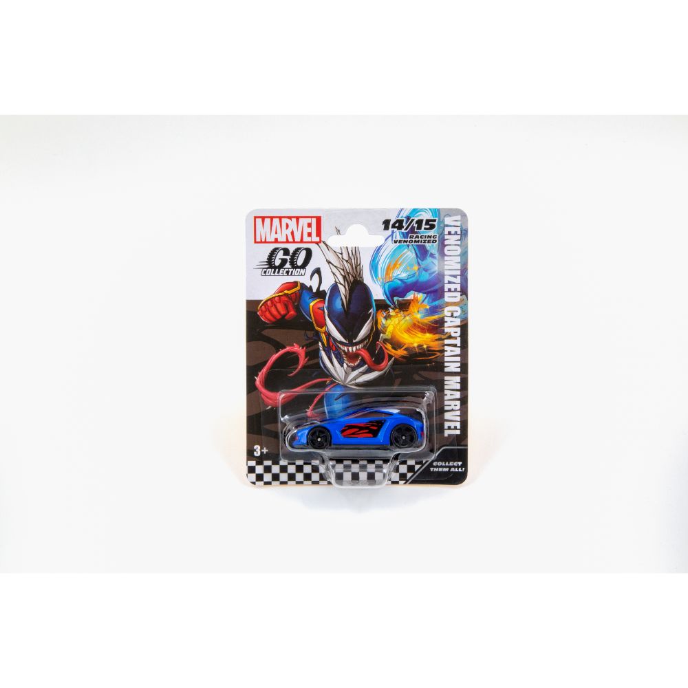 Marvel Go Racing W2 Captain Marvel 3 Inch